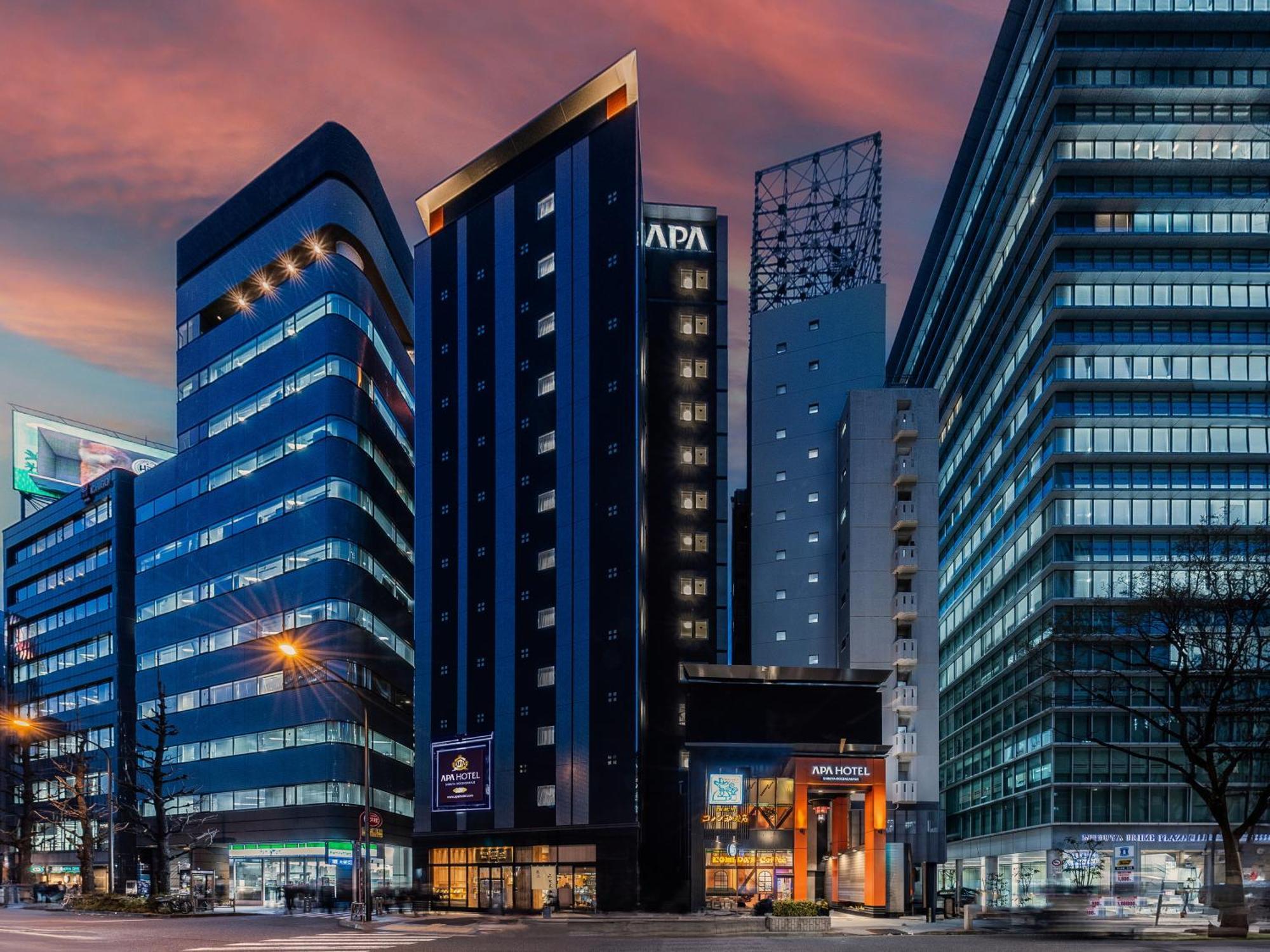 Apa Hotel Shibuya Dogenzakaue Tokio Buitenkant foto